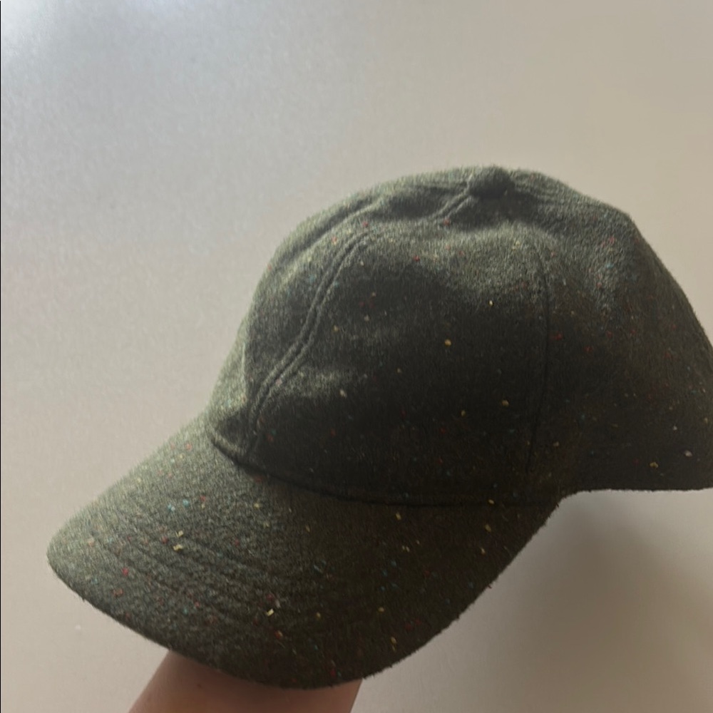 Target Textured Green Tweed Cap